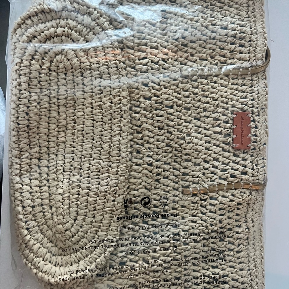 Tommy Bahama  Woven Straw Tote Bag